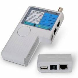 TESTER AISENS A142-0313 PARA RJ11-RJ12-RJ45/ USB/ COAXIAL