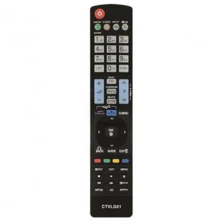 MANDO PARA TV LG CTVLG01 COMPATIBLE CON TV LG