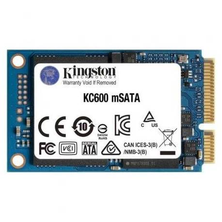 DISCO SSD KINGSTON KC600 1TB/ MSATA/ FULL CAPACITY