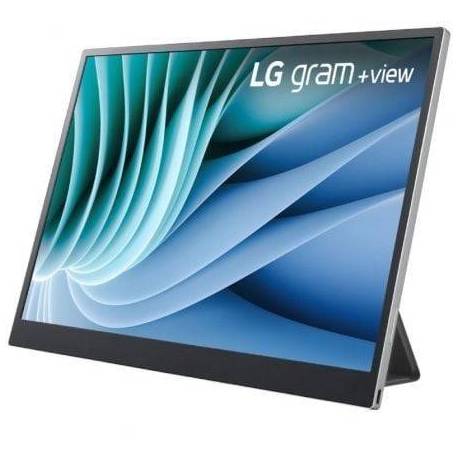 MONITOR PORTÁTIL LG GRAM +VIEW 16MR70 16'/ WQXGA/ NEGRO Y PLATA