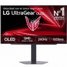 MONITOR GAMING LG ULTRAGEAR 27GX704A-B 27'/ QHD/ 0.03MS/ 240HZ/ OLED/ REGULABLE EN ALTURA/ NEGRO