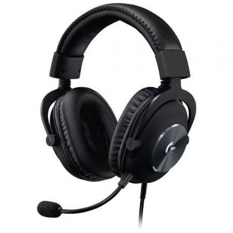 AURICULARES GAMING CON MICRÓFONO LOGITECH G PRO X/ JACK 3.5/ USB/ NEGROS
