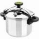 OLLA A PRESIÓN MONIX M530004/ Ø24CM/ 10L/ ACERO INOXIDABLE/ APTA PARA INDUCCIÓN