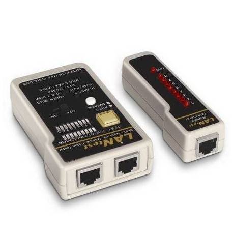 TESTER AISENS A142-0314 PARA RJ11-RJ12-RJ45/ COAXIAL