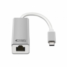 ADAPTADOR USB TIPO-C - RJ45 NANOCABLE 10.03.0402/ 1000MBPS