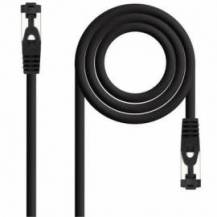 CABLE DE RED RJ45 SSTP NANOCABLE 10.20.2005-BK CAT.8.1/ 5M/ NEGRO