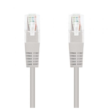 CABLE DE RED RJ45 UTP NANOCABLE 10.20.0403 CAT.6/ 3M/ GRIS