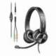 AURICULARES NGS MSX 11 PRO/ CON MICRÓFONO/ JACK 3.5/ NEGROS