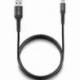CABLE USB 2.0 NGS KNOT-AC/ USB MACHO - USB TIPO-C MACHO/ 480MBPS/ 1M/ NEGRO