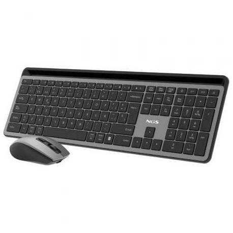 TECLADO Y RATÓN INALÁMBRICOS NGS ECLIPSE KIT