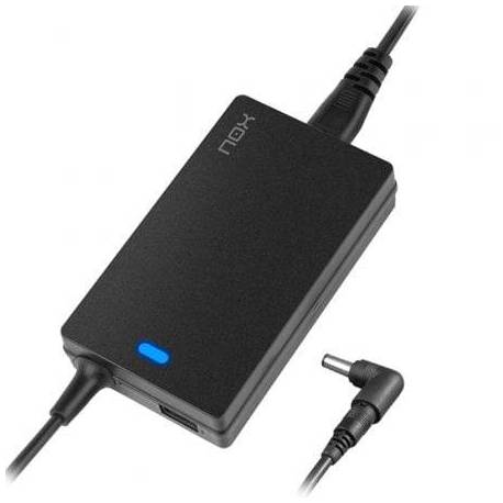 CARGADOR DE PORTÁTIL NOX 65W/ 65W/ 1XUSB/ AUTOMÁTICO/ 10 CONECTORES/ VOLTAJE 15-20V
