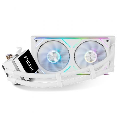 SISTEMA DE REFRIGERACIÓN LÍQUIDA NOX M-240 LCD/ BLANCO