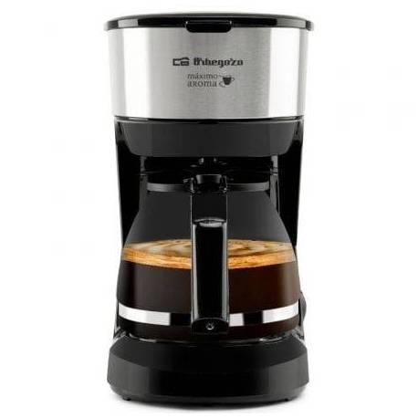 CAFETERA DE GOTEO ORBEGOZO CG 4506/ 6 TAZAS/ NEGRA Y PLATA
