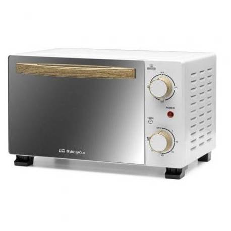 HORNO DE SOBREMESA ORBEGOZO HO 990/ 800W/ CAPACIDAD 10L/ BLANCO
