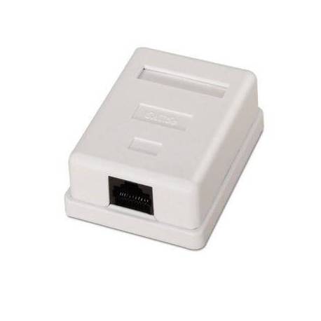 ROSETA DE SUPERFICIE AISENS A138-0296/ CAT.5E/ 1 TOMAS