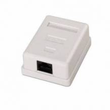 ROSETA DE SUPERFICIE AISENS A138-0296/ CAT.5E/ 1 TOMAS