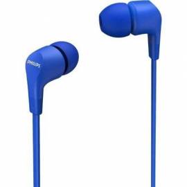 AURICULARES INTRAUDITIVOS PHILIPS TAE1105BL/ CON MICRÓFONO/ JACK 3.5/ AZULES
