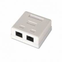 ROSETA DE SUPERFICIE AISENS A139-0302/ CAT.6/ 2 TOMAS