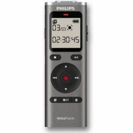 GRABADORA DE VOZ PHILIPS VOICETRACER DVT1170/ 20KHZ/ PLATA
