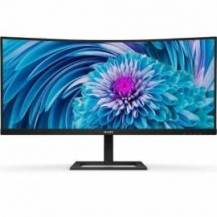 MONITOR PROFESIONAL ULTRAPANORÁMICO CURVO PHILIPS 346E2CUAE 34'/ WQHD/ MULTIMEDIA/ REGULABLE EN ALTURA/ NEGRO