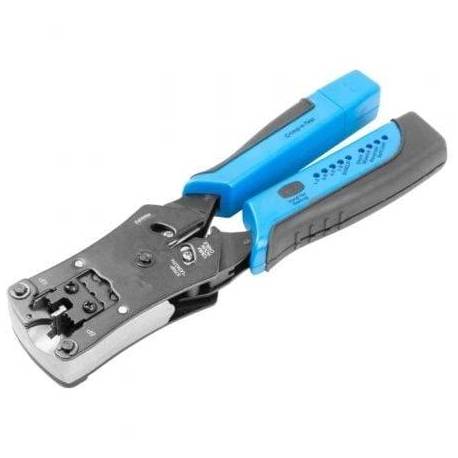CRIMPADORA PHASAK TD 018 PARA RJ11/ RJ12/ RJ45