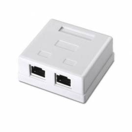 ROSETA DE SUPERFICIE AISENS A139-0304/ CAT.6/ 2 TOMAS