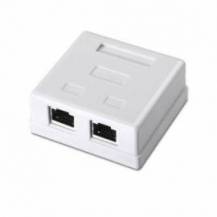 ROSETA DE SUPERFICIE AISENS A139-0304/ CAT.6/ 2 TOMAS
