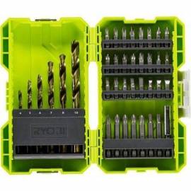ESTUCHE DE 38 PUNTAS PARA PERFORACIÓN Y ATORNILLAR RYOBI RAK38SDD
