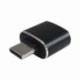 ADAPTADOR USB 3.0 TIPO-C AISENS A108-0369/ USB TIPO-C MACHO - USB HEMBRA