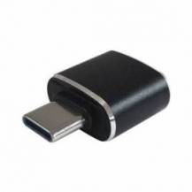 ADAPTADOR USB 3.0 TIPO-C AISENS A108-0369/ USB TIPO-C MACHO - USB HEMBRA