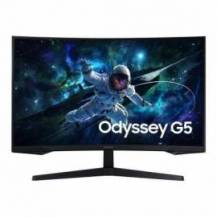 MONITOR GAMING CURVO SAMSUNG ODYSSEY G5 S27CG554EU 27'/ QHD/ 1MS/ 165HZ/ VA/ NEGRO