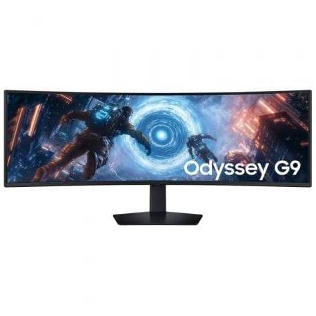 MONITOR GAMING ULTRAPANORÁMICO CURVO SAMSUNG ODYSSEY G9 G91F S49FG910EU 49'/ DUAL QHD/ 1MS/ 144HZ/ REGULABLE EN ALTURA/ NEGRO
