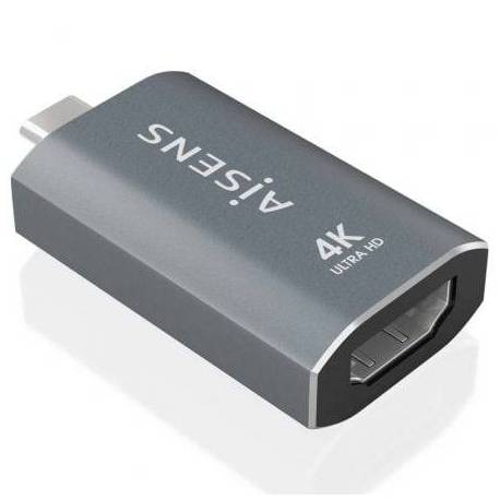 ADAPTADOR USB TIPO-C AISENS A109-0862/ USB TIPO-C MACHO/ HDMI 4K HEMBRA