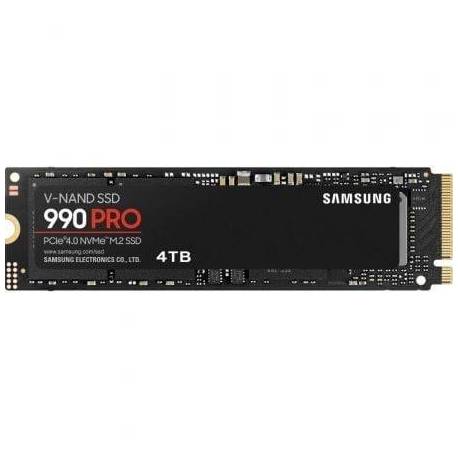 DISCO SSD SAMSUNG 990 PRO 4TB/ M.2 2280 PCIE GEN4/ COMPATIBLE CON PS5 Y PC/ FULL CAPACITY