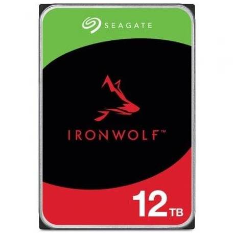 DISCO DURO SEAGATE IRONWOLF NAS ST12000VN0008 12TB/ 3.5'/ SATA III/ 256MB