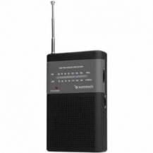 RADIO PORTÁTIL SUNSTECH RPS42BLISBK/ NEGRA