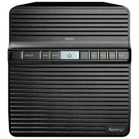NAS SYNOLOGY DISKSTATION DS423/ 4 BAHÍAS 3.5'- 2.5'/ 2GB DDR4/ FORMATO TORRE