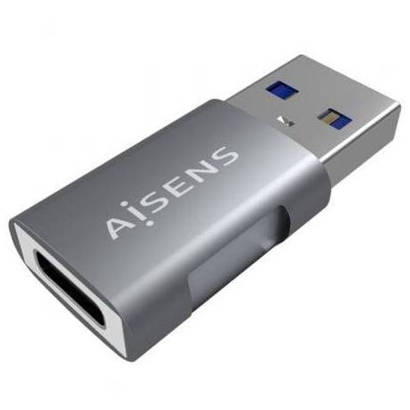 ADAPTADOR USB 3.2 GEN2 AISENS A108-0655/ USB TIPO-C HEMBRA - USB MACHO