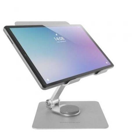 SOPORTE PARA TABLETS/CONVERTIBLES MARS GAMING MA-RST/ HASTA 13'/ GRIS PLATEADO