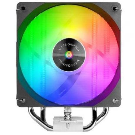 VENTILADOR CON DISIPADOR MARS GAMING MCPU-X4ARGB/ 12CM