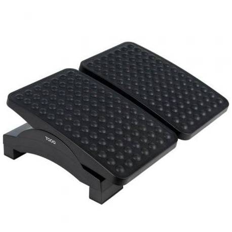 REPOSAPIÉS AJUSTABLE/ INCLINABLE TOOQ TQFR0604-B/ 430 X 320 X 105-130 MM