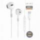 AURICULARES INTRAUDITIVOS TECH ONE TECH EARTECH TEC1301/ CON MICRÓFONO/ USB TIPO-C/ BLANCOS