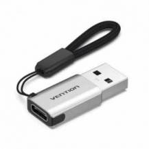 ADAPTADOR USB 3.0 VENTION CDPH0/ USB MACHO - USB TIPO-C HEMBRA