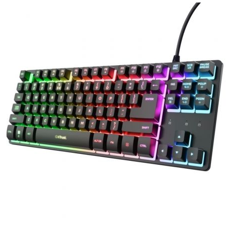 TECLADO GAMING MECÁNICO TRUST GAMING GXT 833 THADO TKL 25888