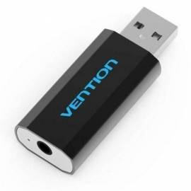 TARJETA DE SONIDO VENTION VAB-S15-B/ USB MACHO - JACK 3.5 HEMBRA