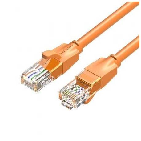 CABLE DE RED RJ45 UTP VENTION IBEOH CAT.6/ 2M/ NARANJA