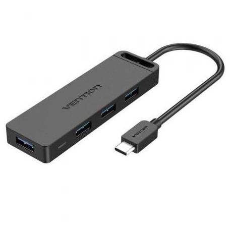 HUB USB TIPO-C VENTION TGKBB/ 4XUSB/ 1XMICROUSB PD