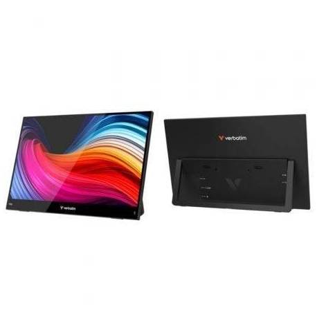 MONITOR PORTÁTIL TÁCTIL VERBATIM TOUCH LIGHT 14'/ FULL HD/ MULTIMEDIA/ NEGRO